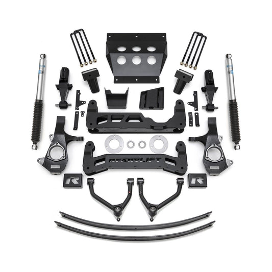 ReadyLIFT 9'' Big Lift Kit for Cast Steel OE Upper Control Arms with Bilstein Shocks (1500) 44-3491