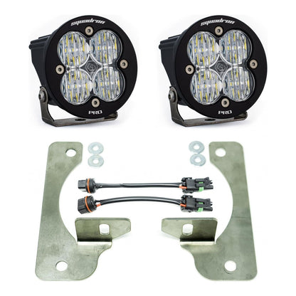 BAJA DESIGNS Jeep JL Fog Pocket Kit 2018 Wrangler JL Rubicon Squadron R Pro Baja Designs I 447069