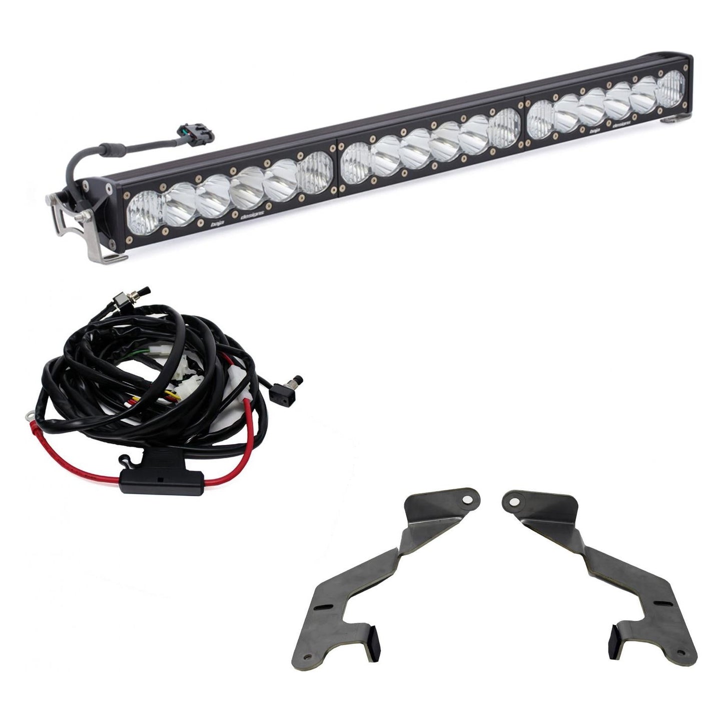 BAJA DESIGNS Tundra 30 Inch Grill LED Light Bar For 14-On Toyota Tundra OnX6+ Kit Baja Designs I 447161