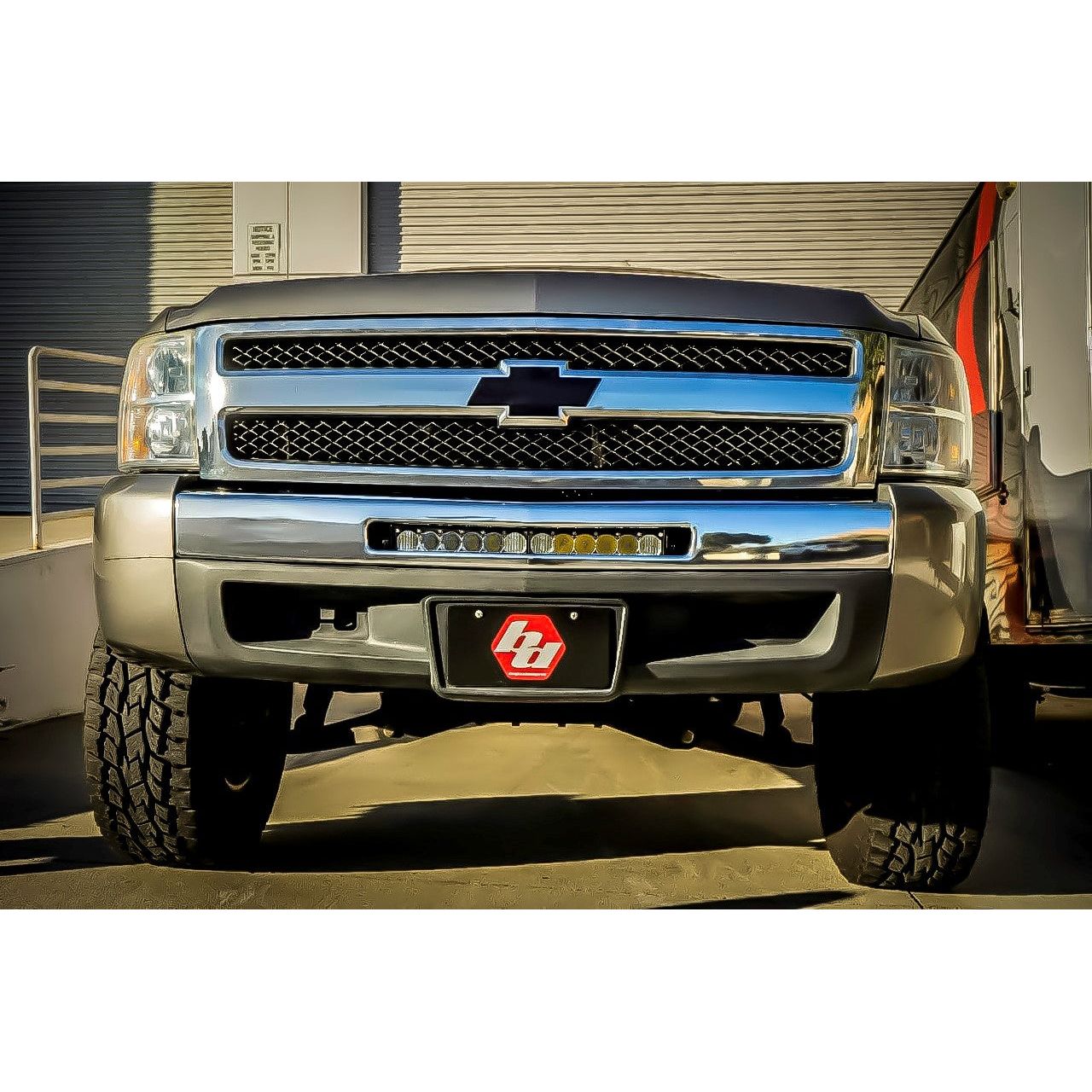 BAJA DESIGNS 07-13 Silverado 20 Inch Bumper Mount Kit 20 Inch OnX6+ Baja Designs I 447514