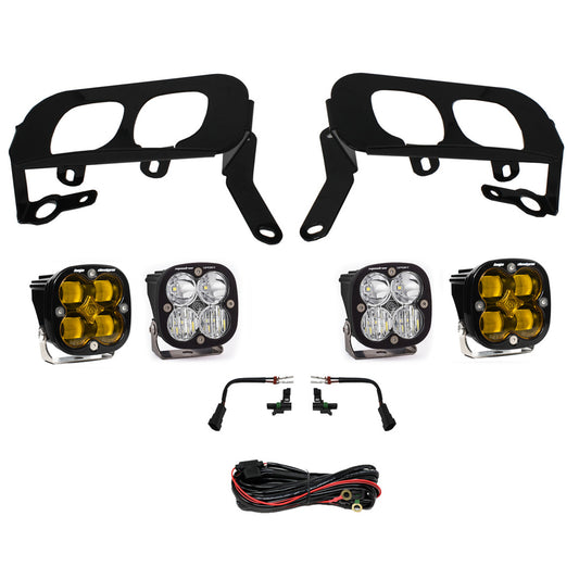 BAJA DESIGNS Silverado 1500 Fog Pocket Kit 14-15 FPK, SAE Baja Amber W/C & Sport D/C Baja Designs I 447531