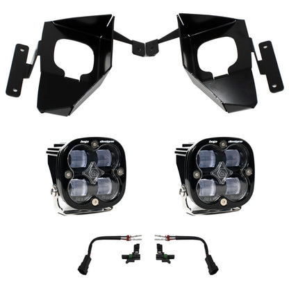 BAJA DESIGNS Silverado 1500 Fog Pocket Kit 16-18 Squadron SAE Clear Baja Designs I 447534