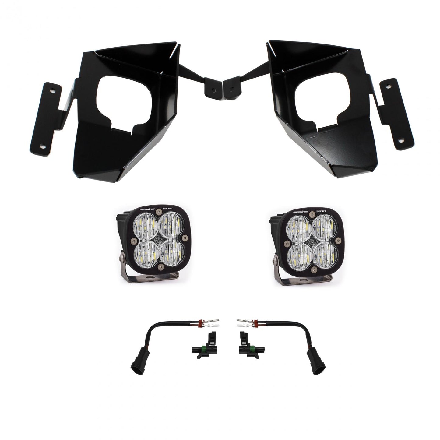 BAJA DESIGNS Silverado 16-18 Fog Pocket Kit Squadron Sport W/C Baja Designs I 447536