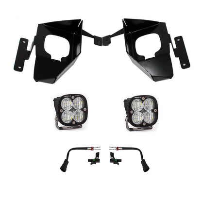 BAJA DESIGNS Silverado 16-18 Fog Pocket Kit Squadron Sport W/C Baja Designs I 447536