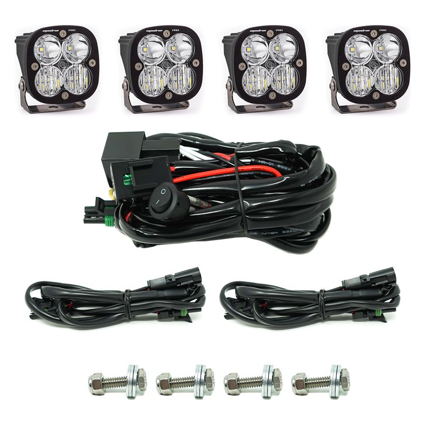 BAJA DESIGNS Ranger Light Grille Kit For 19-Up Ford Squadron Pro Baja Designs I 447610