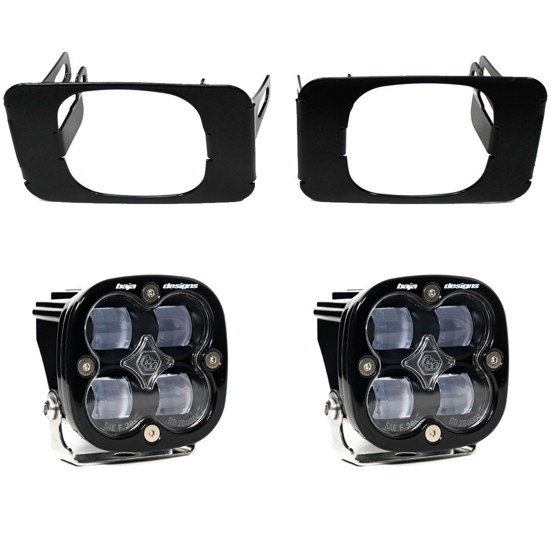 BAJA DESIGNS Super Duty Fog LiLights SAE Fog Pocket Kit 17-18 Super Duty 15-18 F-150 Baja Designs I 447618