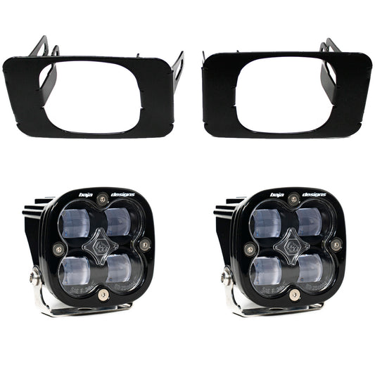 BAJA DESIGNS Super Duty Fog LiLights SAE Fog Pocket Kit 17-18 Super Duty 15-18 F-150 Baja Designs I 447618