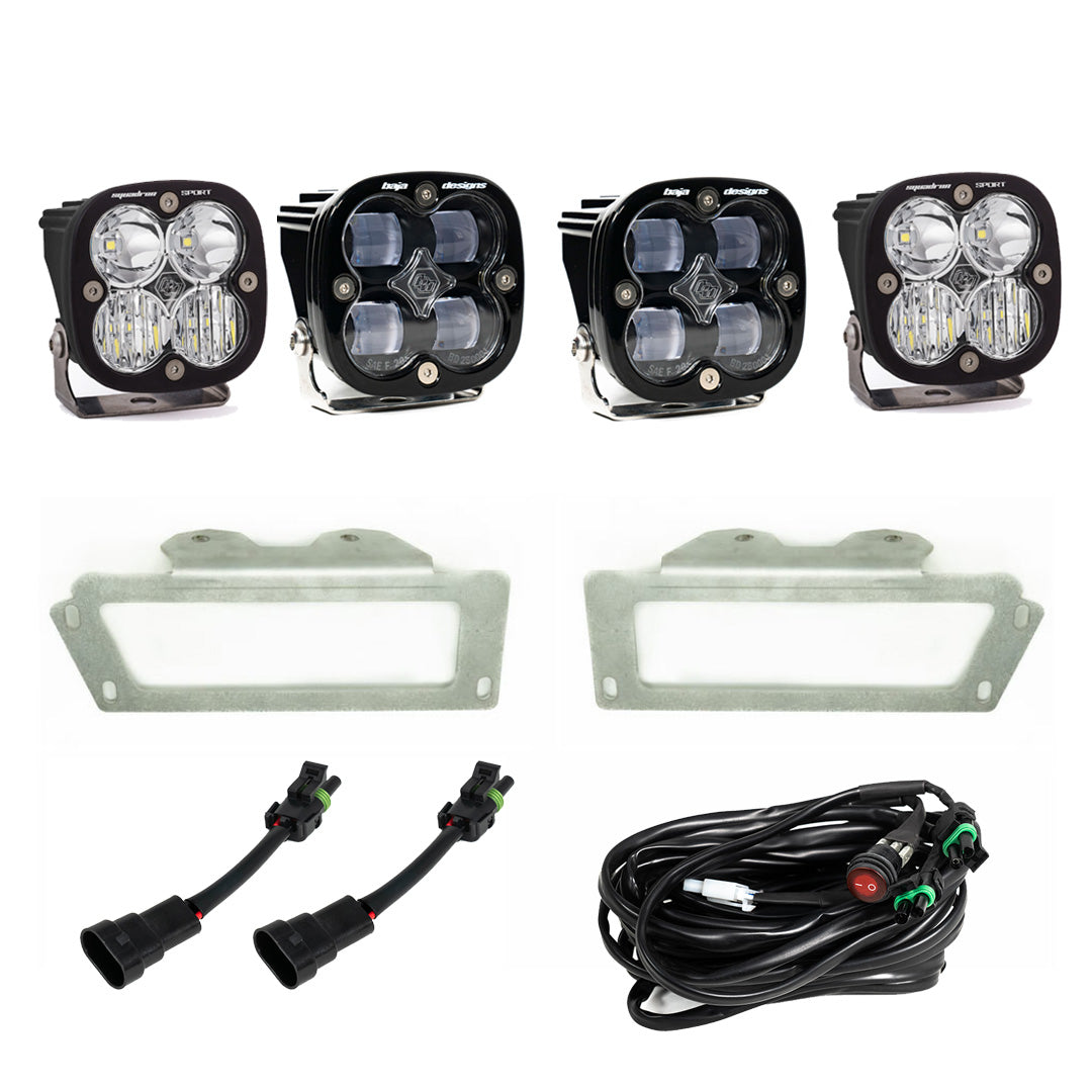 BAJA DESIGNS Ram 2500/3500 Fog LiLights SAE Fog Pocket Kit 10-18 RAM 1500 09-12 Ram 2500/3500 Baja Designs I 447619