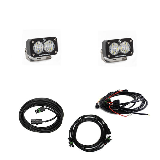 BAJA DESIGNS Jeep JL LED Light Kit Reverse Kit Dual S2 Sport W/C For 18-Pres Wrangler JL Baja Designs I 447651