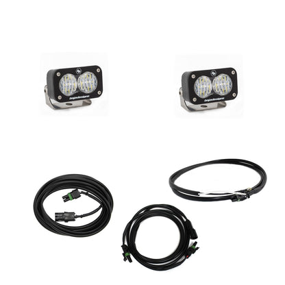 BAJA DESIGNS Jeep JL LED Light Kit Reverse Kit W/ Upfitter Dual S2 Sport W/C For 18-Pres Wrangler JL Baja Designs I 447651UP