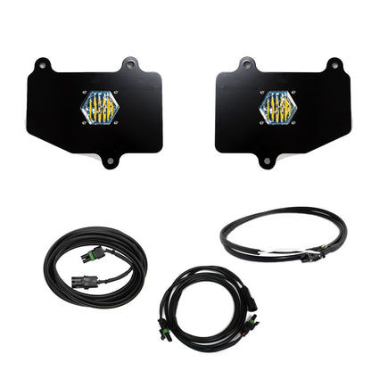 BAJA DESIGNS Jeep JT LED Light Dual S1 Reverse Kit w/Upfitter For 18-Pres Wrangler JT Baja Designs I 447652UP