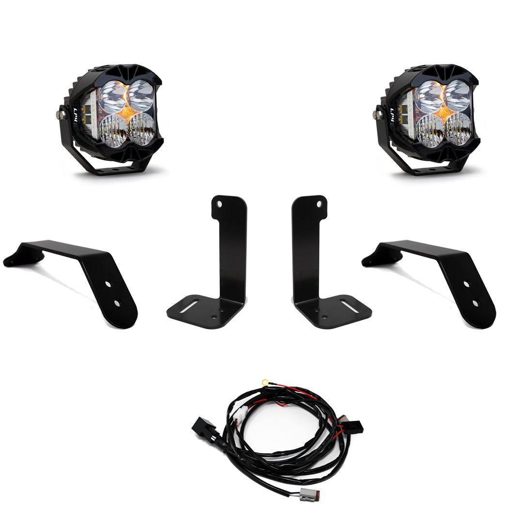 BAJA DESIGNS Jeep JL/JT Dual LP4 Auxiliary Light Kit Baja Designs I 447658