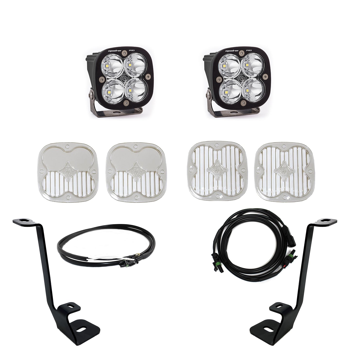 BAJA DESIGNS F-150 A Pillar Kit Squadron Pro Spot 21-On F-150 W/ Upfitter Baja Designs I 447696UP