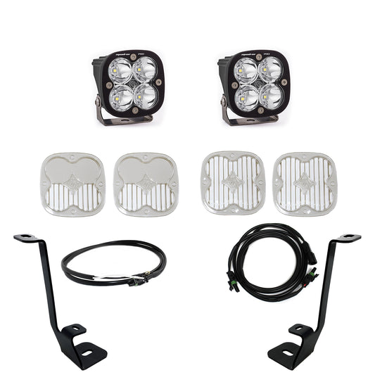 BAJA DESIGNS F-150 A Pillar Kit Squadron Pro Spot 21-On F-150 W/ Upfitter Baja Designs I 447696UP