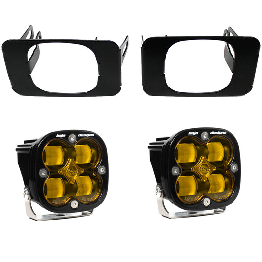 BAJA DESIGNS Super Duty Fog LiLights SAE Baja Amber FPK 17-18 F-150 Baja Designs I 447718