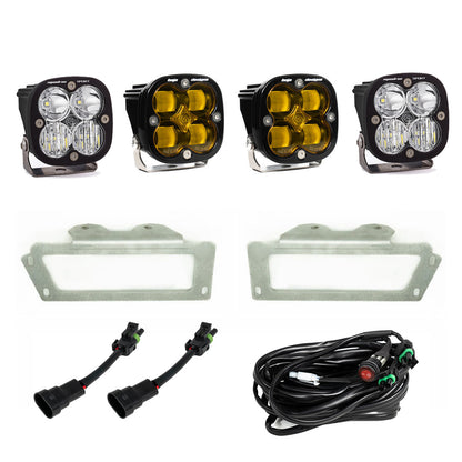 BAJA DESIGNS Ram 2500/3500 Fog LiLights SAE Fog Pocket Kit Baja Amber FPK 10-18 RAM 1500 09-12 Ram 2500/3500 Baja Designs I 447719