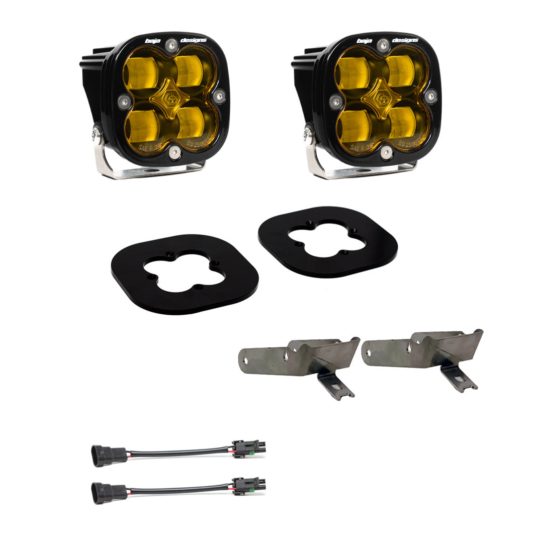 BAJA DESIGNS Ford Super Duty (11-16) Fog Pocket Kit SAE Amber Baja Designs I 447731