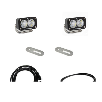 BAJA DESIGNS Ford Super Duty 17-On LED Light Kit Reverse Kit w/Upfitter Baja Designs I 447733UP
