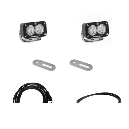 BAJA DESIGNS Ford Super Duty 17-On LED Light Kit Reverse Kit w/Upfitter Baja Designs I 447733UP