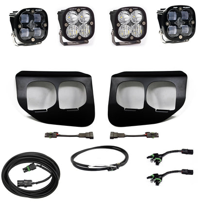 BAJA DESIGNS Ford Super Duty (20-22) Fog LiLights Dual FPK SAE/Sport DC Baja Designs w/Upfitter Baja Designs I 447738UP