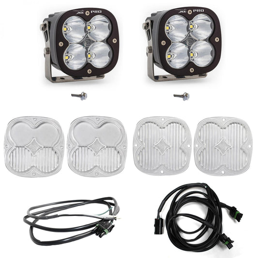 BAJA DESIGNS Bronco A Piller Light Kit 21-Up Ford Bronco XL Pro Spot w/Upfitter Baja Designs I 447752UP