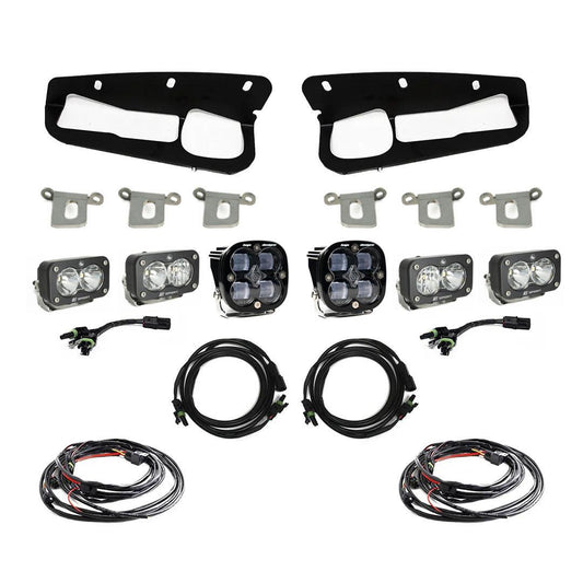 BAJA DESIGNS Bronco Clear SAE Fog Pocket Kit 21-Up Ford Bronco Baja Designs I 447761