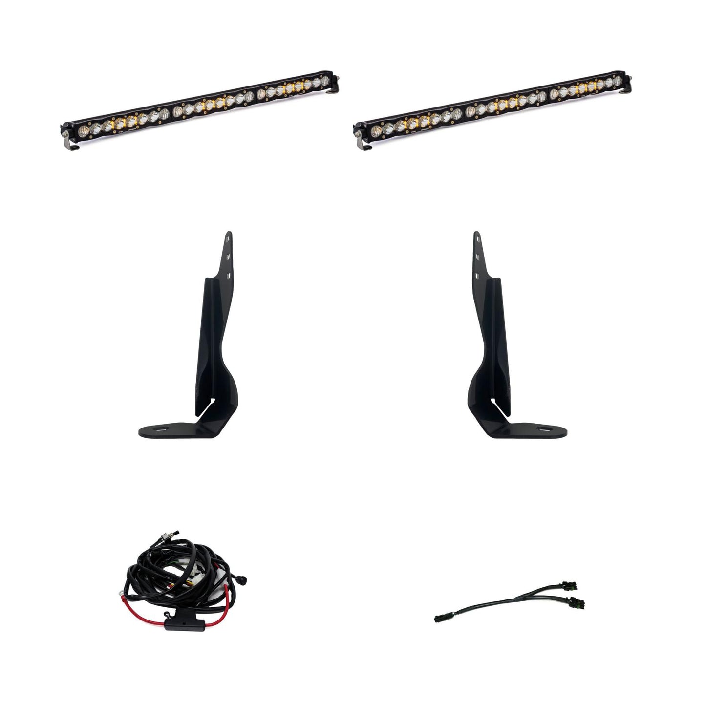 BAJA DESIGNS GMC 2500/3500 2020-On Behind Grill Kit Dual S8 Baja Designs I 447854