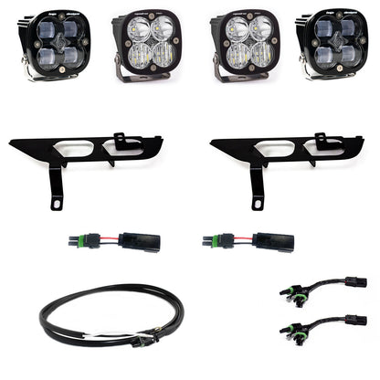 BAJA DESIGNS Ford, F150, (21-On), FPK, SAE Clear/Pro DC, Up w/ DRL Baja Designs I 447870UP
