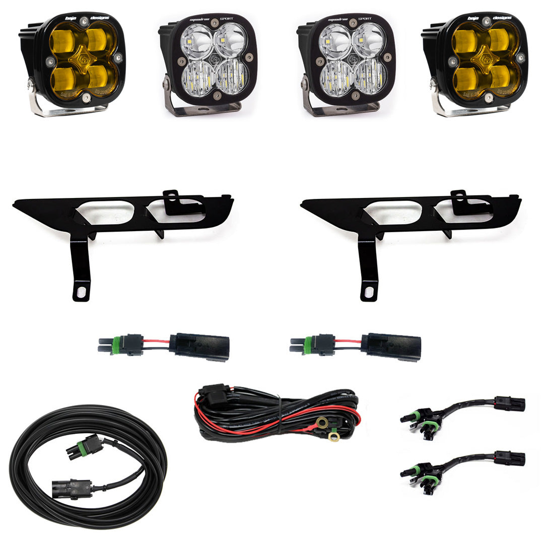 BAJA DESIGNS F-150 Light Kit FPK, SAE Clear/Sport DC w/ DRL 21-Present Ford F150 Baja Designs I 447871