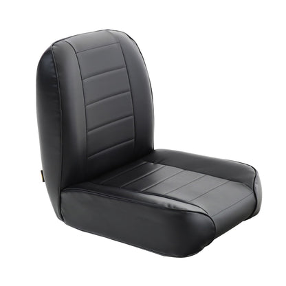 Smittybilt Low Back Seat Black No Drilling Installation Front I 44801