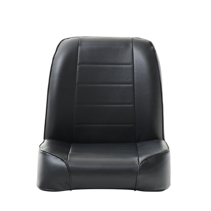 Smittybilt Low Back Seat Black No Drilling Installation Front I 44801