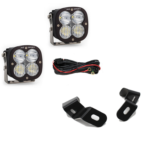 BAJA DESIGNS Dodge Ram LED Light Pods For Ram 2500/3500 19-On A-Pillar Kits XL Sport Driving Combo Baja Designs I 448036