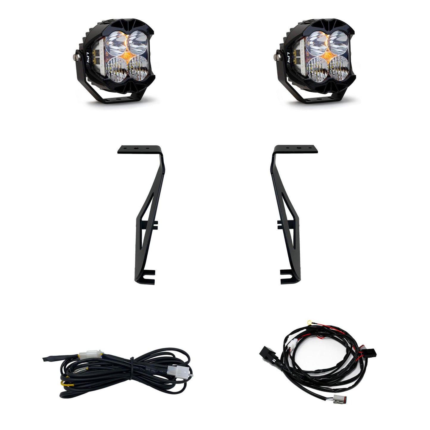 BAJA DESIGNS LP4 A-Pillar Kit fits 21-On Ford Raptor Baja Designs I 448068