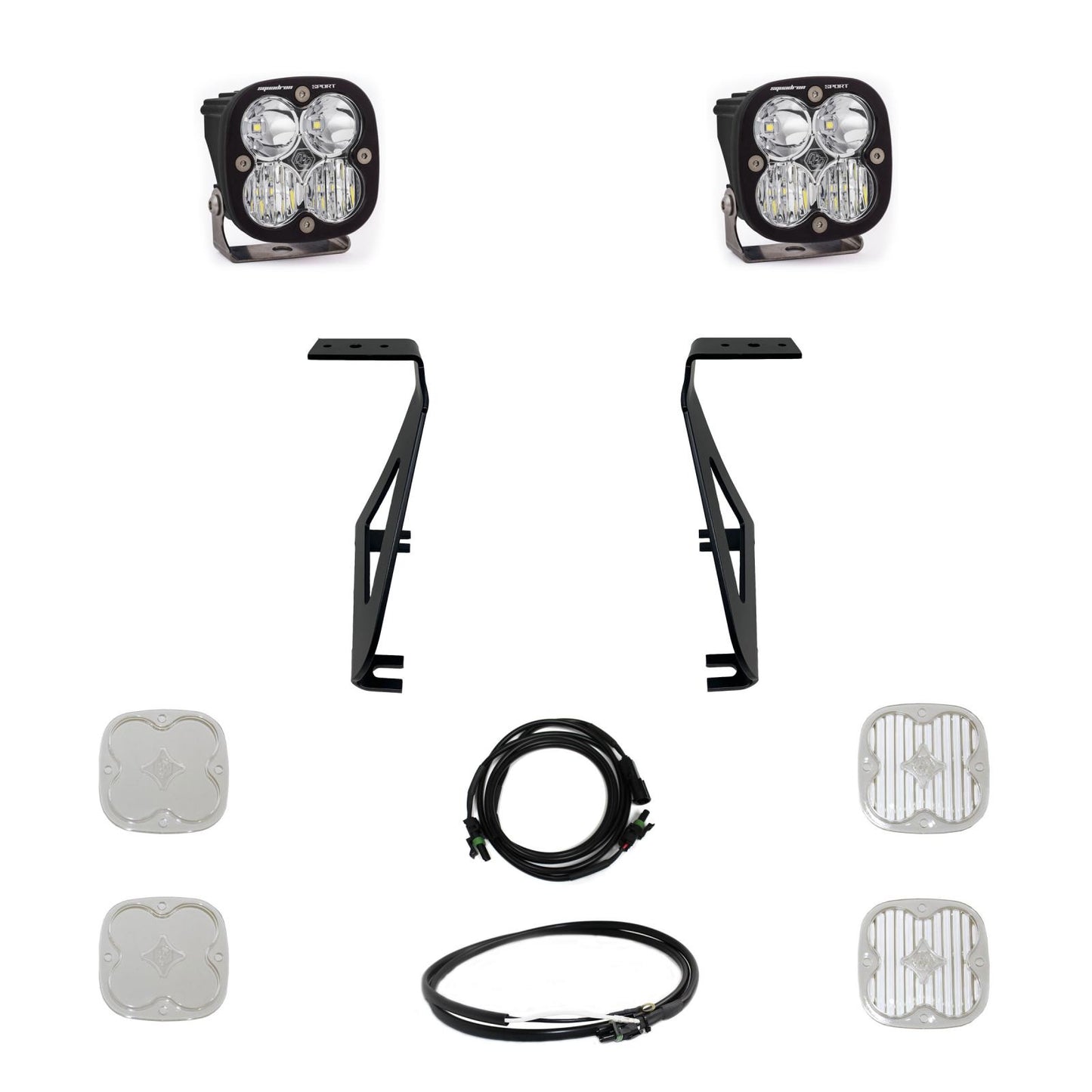 BAJA DESIGNS Squadron Sport A-Pillar Kit fits 21-On Ford Raptor Baja Designs I 448070