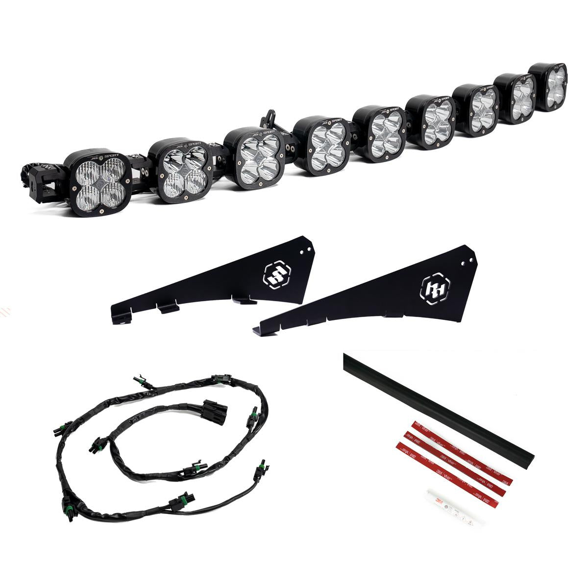 BAJA DESIGNS Toyota Tundra 22-Present 9XL nkable Roof Kit Baja Designs I 448158