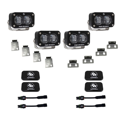BAJA DESIGNS S2 SAE Fog Pocket Kit Fits 21-On Ford Raptor Baja Designs I 448166