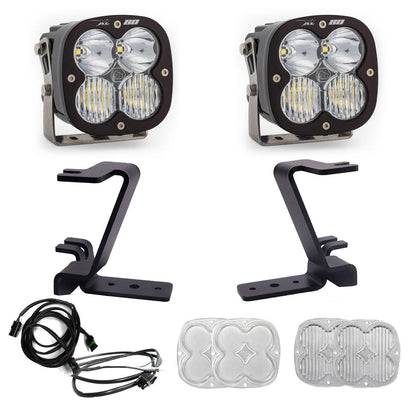 BAJA DESIGNS XL80 A-Pillar Kit 23-On Ford F-250/350 Super Duty Driving/Combo Clear Upfitter Wiring I 448212UP