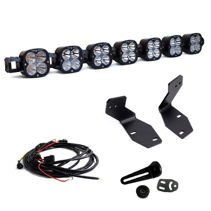 BAJA DESIGNS 7XL nkable Bumper Light Kit 2023-On Ford F-250/350 Super Duty Multi-Pattern Clear Wiring Type Toggle I 448229