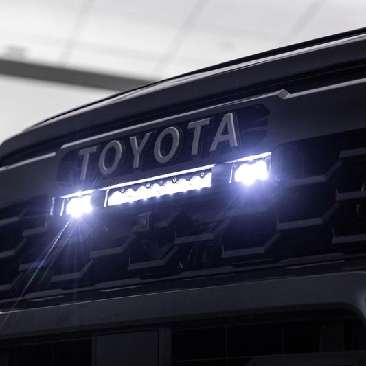 BAJA DESIGNS S8 10-inch/S2 Pro Grille Light Kit 2024-On Toyota Tacoma TRD Pro Clear Baja Designs I 448253