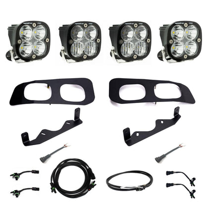 BAJA DESIGNS Ford Super Duty 2023-On  Dual Pro Fog Pocket Upfitter Kit Baja Designs I 448256UP