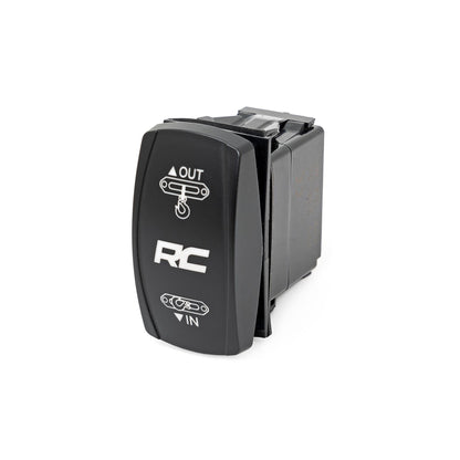 ROUGH COUNTRY 4500-LB Winch W/ Remote | UTV | Synthetic Rope | RS4500SA