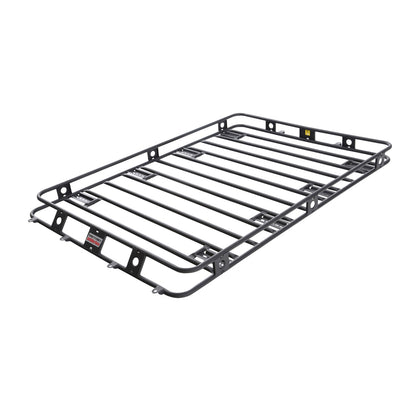 Smittybilt Defender Roof Rack 4.5 ft. x 6.5 ft. x 4 in. 1 pc. Black I 45654