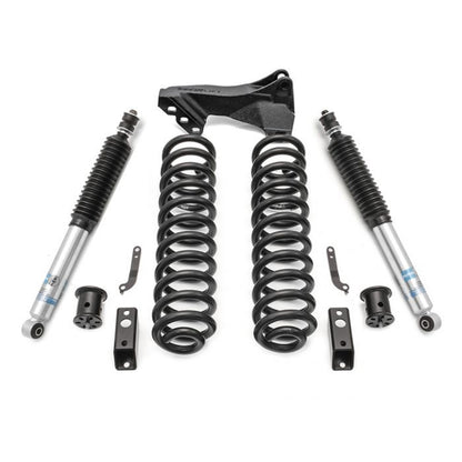 ReadyLIFT 2.5'' Coil Spring Front Lift Kit with Bilstein Front Shocks and Front Track Bar Bracket (F250/F350 Diesel ) 46-2723