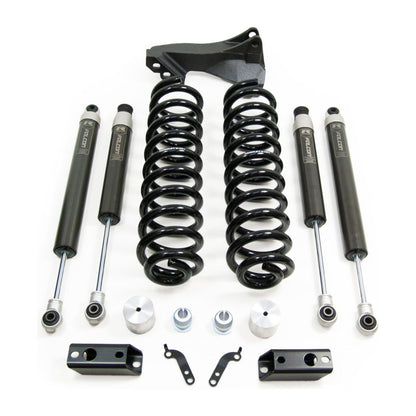 ReadyLIFT 2.5'' Coil Spring Front Lift Kit with Falcon 1.1 Monotube Front and Rear Shocks and Front Track Bar Bracket (F250/F350 Diesel ) 46-27240