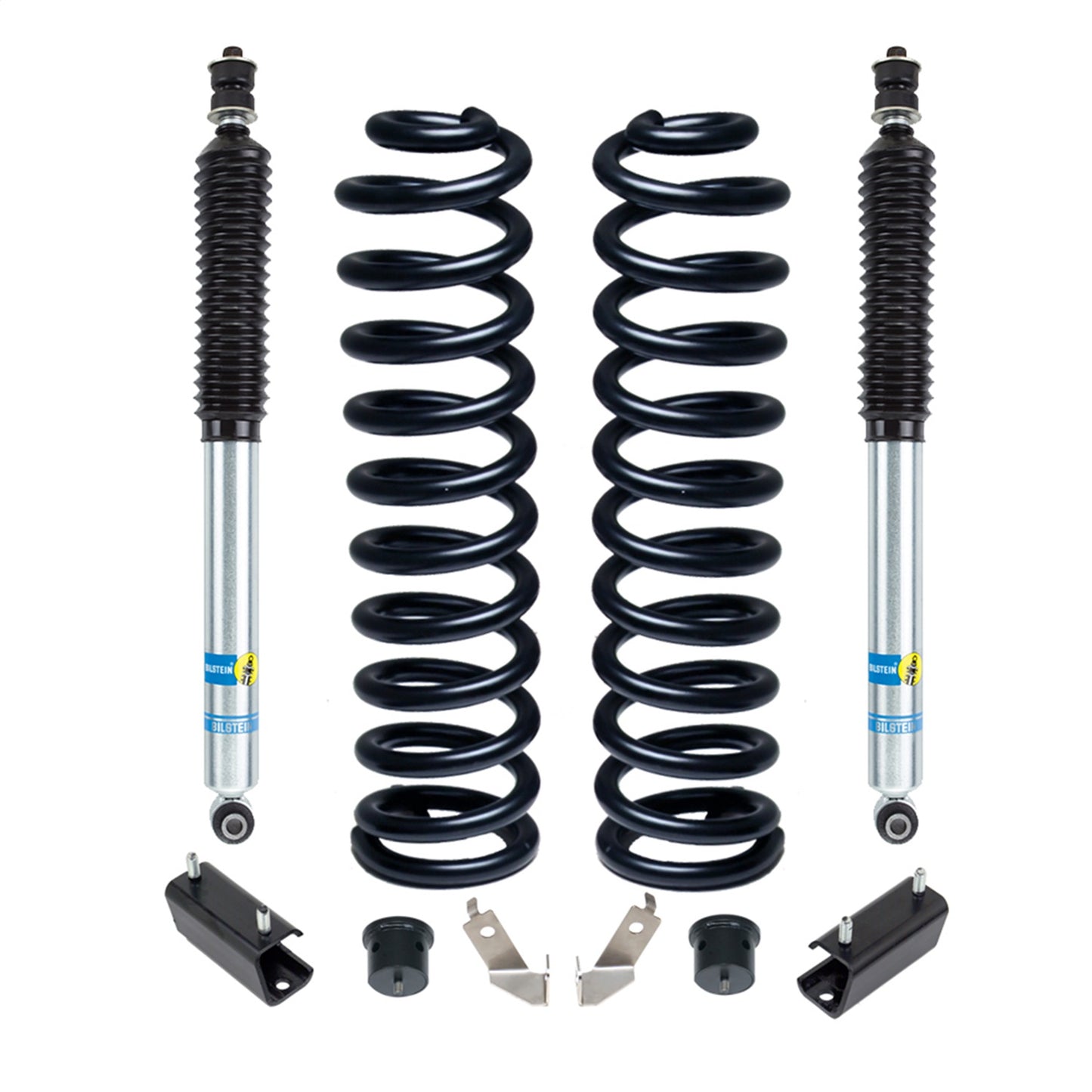 ReadyLIFT 2.5'' Coil Spring Front Lift Kit with Bilstein Front Shocks and Front Track Bar Bracket (F250/F350 Diesel ) 46-2727