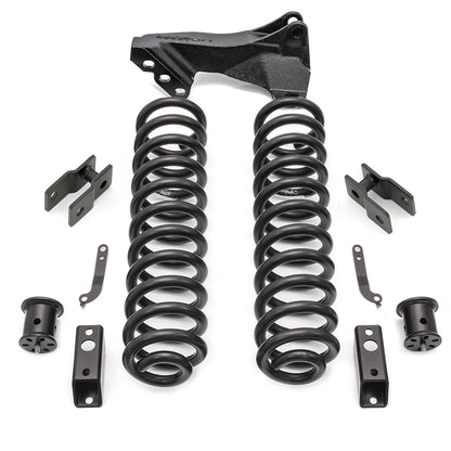 ReadyLIFT 2.5'' Coil Spring Front Lift Kit with Front Shock Extensions and Front Track Bar Bracket (F250/F350 Diesel ) 46-2728