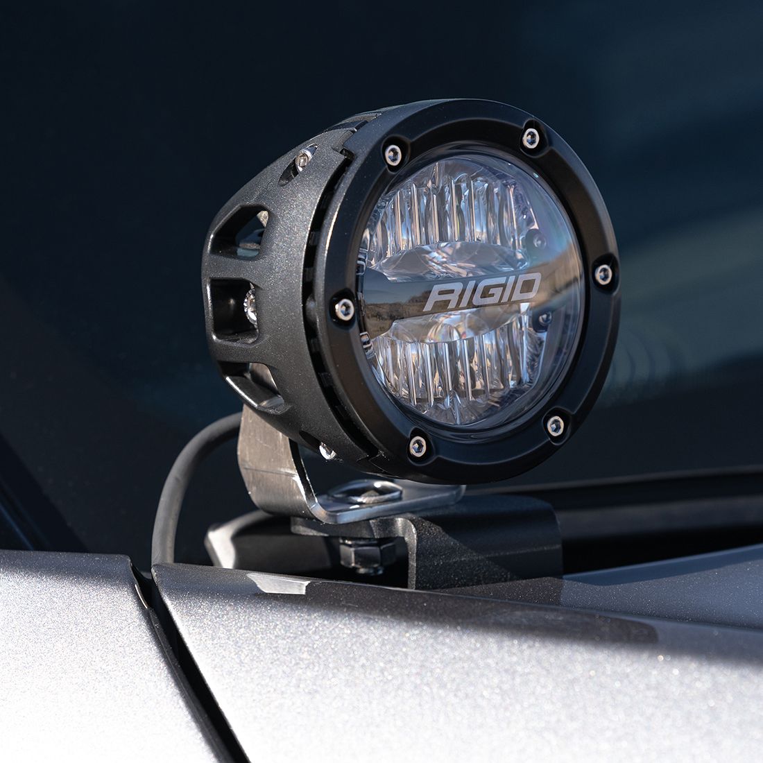 RIGID INDUSTRIES | 2021 Ford Bronco Sport A-Pillar LED Light Mount, Fits 360-Series, D-Series Rigid Industries | 46709