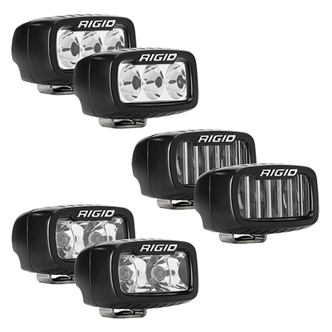 RIGID INDUSTRIES | 2021-Present Bronco Mod Bumper Triple SR-M Fog Light Kit RIGID Industries | 46731