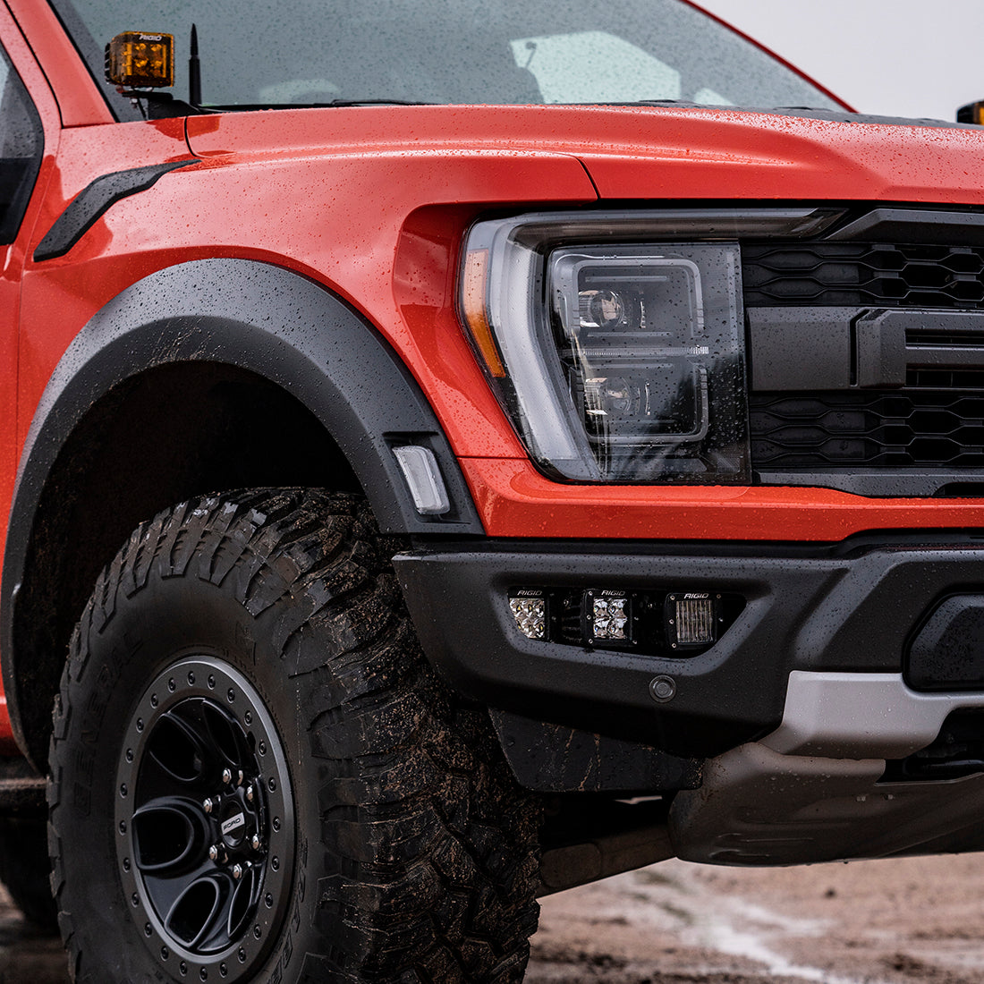 RIGID INDUSTRIES | 2021-Present Ford Raptor Triple Fog Light Kit RIGID Industries | 46738