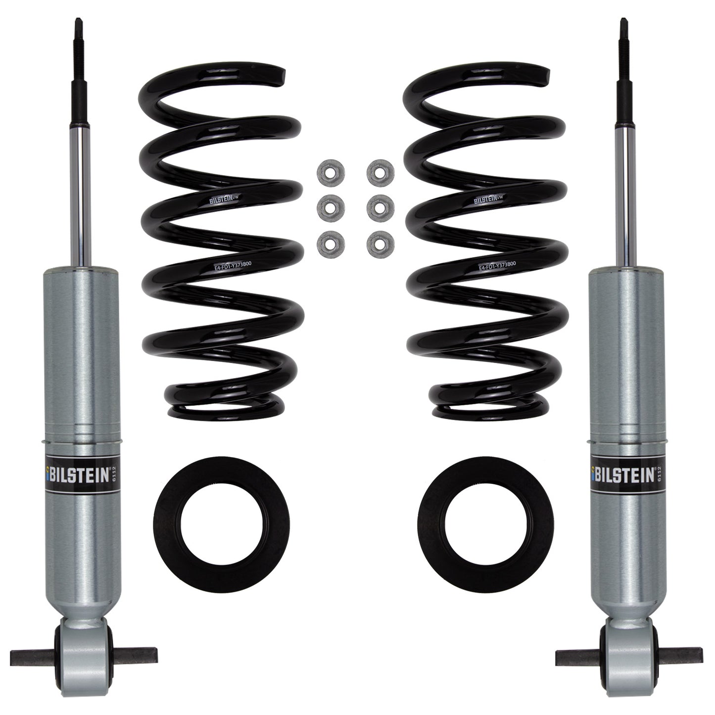 BILSTEIN | Suspension Kit Chevrolet Silverado 1500 2014-2018, Silverado 1500 LD 2019, GMC Sierra 1500 2014-2018, Sierra 1500 Limited 2019 Monotube Provides 1.85-2.75 Inch Front Lift B8 6112  | 47-325753